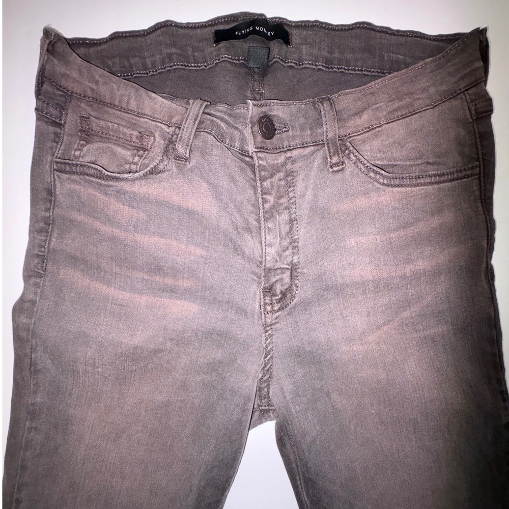 Flying Monkey Women's Grey Wash Skinny Jeans‎ Size 29